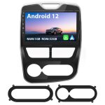 Awesafe autoradio android 13 pour renault clio ?(2012 - 2016) avec 1go + 32go 101 �cran carplay android ...