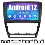 Awesafe autoradio android 13 pour skoda octavia (2008 - 2013) 1go + 32 go 9cran tactile avec carplay ...