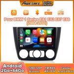 Awesafe autoradio android 13 pour bmw 1 series e81 e82 e87 e88 (2004 - 2011) 2go + 64go 9 pouces �cran ...
