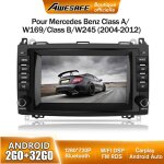 Awesafe autoradio android 13 pour mercedes benz vito viano / sprinter w639 w245 / class b 2go + 32go ...