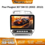 Awesafe autoradio android 13 pour peugeot 307 307cc 307sw (2002 - 2013) 2go + 64go 9 Écran tactile avec ... Awesafe autoradio android 13 pour peugeot 307 307cc 307sw (2002 - 2013) 2go + 64go 9 Écran tactile avec ...