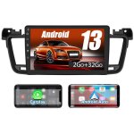 Awesafe autoradio android 13 pour peugeot 508 2012 - 2016 [2go + 32go] avec 9 pouces cran tactile carplay ...