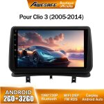 Awesafe autoradio android 13 pour renault clio 3 (2005 - 2014) 2go + 32go avec 9 écran tactile carplay ... Awesafe autoradio android 13 pour renault clio 3 (2005 - 2014) 2go + 32go avec 9 écran tactile carplay ...