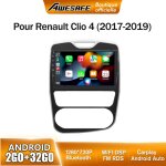Awesafe autoradio android 13 pour renault clio 4 (2017 - 2019) 2go + 32go avec 101 écran tactile carplay ... Awesafe autoradio android 13 pour renault clio 4 (2017 - 2019) 2go + 32go avec 101 écran tactile carplay ...