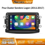 Awesafe autoradio android 13 pour renault dacia duster sandero captur logan 2go + 64go 7 �cran gps carplay ...
