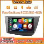 Awesafe autoradio android 13 pour seat leon 2 mk2 (2005 - 2012) 2go + 64go 9 �cran tactile avec carplay ...