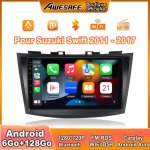 Awesafe autoradio android 13 pour suzuki swift (2011 - 2017) 6go + 128go avec 9 �cran tactile carplay ...