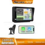 Carplay autoradio - awesafe - 7 pouces - �cran tactile hd - bluetooth - phonelink t�l�commande