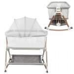 B. livem berceau cododo 2 en 1 lit bb avec moustiquaire hauteur rglable pour bbs de 0  36 mois ...