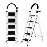 B. livem escabeau 5 marches echelle larges marche pied pliable antid�rapantes escabeau escamotable l�g�res ...