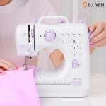 B. livem machine  coudre lectrique 12 points double fil 505
