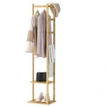 B. livem porte - manteau en bambou sur pieds robuste pour couloir salle de bain maison chambre 155 x ...