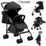 B. livem poussette canne compacte - poussette dextrieur pliable - avec moustiquaire - harnais 5 points ...