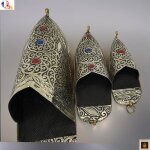 Babouche artisanal fait main dcoratif marocaine babouche pour la dcoration murale 3en1