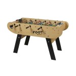 Baby - foot  foot  - fabrication franaise - l156 x l105 x h90 - hetre - noir - gamme junior