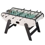 Baby - foot gerflex kangui en bois noir et blanc