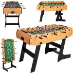 Baby foot de table hlc - pieds de table pliables + perche tlescopique - enfant babyfoot jeux - cadeau ...