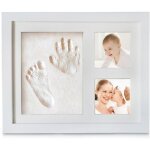 Baby handprint et empreinte kit, cadre empreintes main baby print photo empreinte bb cadre photo cadeau ...