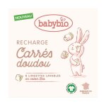 Babybio - recharge carrés doudou - 8 lingettes - certifié gots 8 unités Babybio - recharge carrés doudou - 8 lingettes - certifié gots 8 unités