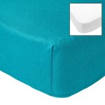 Babycalin lot de 2 draps housse 70x140cm tropical