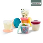 Babymoov babybols lot de 6 pots de conservation pour bb 250ml, gradus, garantis sans bpa, hermtiques, ...