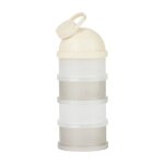 Babymoov botes doseuses de lait en poudre babydose - bec verseur ergonomique - made in france, beige ...