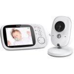 Babyphone cam�ra 3. 2 inches b�b� moniteur babyphone vid�o lcd b�b� surveillance communication bidirectionnell ...