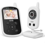 Babyphone cam�ra b�b� moniteur 24 inches lcd babyphone vid�o b�b� surveillance 24 ghz capteur