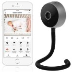 Babyphone lionelo babyline smart - flexible - wifi - hd - audio bidirectionnel - vision nocturne - capteur ...