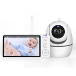 Babyphone vido 5 lcd - - couleur bb moniteur - ecoute bb video camera surveillance avec cran daffichage ...