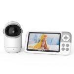 Babyphone vid�o sans fil 5 prumya b�b� moniteur avec batterie 3050mmah conversation bidirectionnelle ...