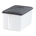 Bac de conservation alimentaire en plastique the collection avec poign�e de transport et couvercle - ...