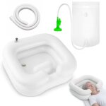 Bac gonflable avec pompe tuyau 1m pour personnes alit�es handicap�es �g�es