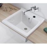 Bac  laver blink - 64 x 61 cm - profondeur de la cuve : 302 cm - couleur : blanc brillant
