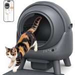 Bac � liti�re autonettoyant automatique pour chat - triple anti - odeur anti - fuites et anti - pincement ...