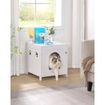 Bac � liti�re pour chat 216l meubles de bac � liti�re cach�s maison int�rieure pour animaux de compagnie ...