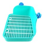 Bac � liti�re dangle pour lapins hamsters et petits animaux cage de dressage rectangulaire facile � nettoyer ...