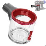 Bac  poussire transparent - compatible dyson aspirateurs v7 / v8compatible dyson accessoires aspirateur ...