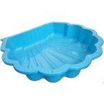 Bac  sable - non spcifi - coquille d?eau - turquoise - plastique rsistant - 1 pice sans couvercle ...