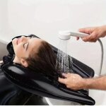 Bac shampooing coiffure gonflable lave tete