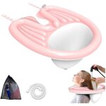 Bac � shampooing gonflable avec tuyau d�vacuation - bac � shampooing mobile - salon de coiffure � domicile ...