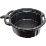 Bac de vidange pour huiles 18 litres - noir