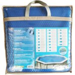 Bâche à bulles pour piscine bois - ubbink - hexagonale 410 - bleue - 400 microns Bâche à bulles pour piscine bois - ubbink - hexagonale 410 - bleue - 400 microns