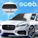 Bche pare brise protection magntique couverture repliable universelle films de protection antigel 210 ...