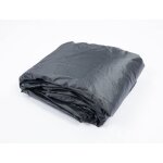 B�che pour piscine - bestway - 488 x 244 x 122 cm - noir - trou de drainage - fixation par cordes