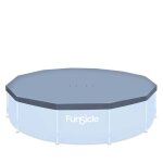 Bâche pour piscine tubulaire ronde Ø 366m ? funsicle Bâche pour piscine tubulaire ronde Ø 366m ? funsicle