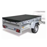 Bche de protection - peraline - taille xl - 200 x 120 cm - tanche - gris