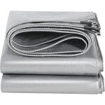 B�che de protection en poly�thyl�ne 160g / m� b�che imperm�able ultra lourde et r�sistante rev�tue des ...