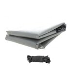 B�che remorque lider robust 39350 - 207 x 141 x 10 cm - pvc 640 g / m� gris - fabrication fran�aise