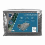 Bache solaire 295x595 gris translucide 300 microns sans ourlet edg pour piscine enterr�e 300x600